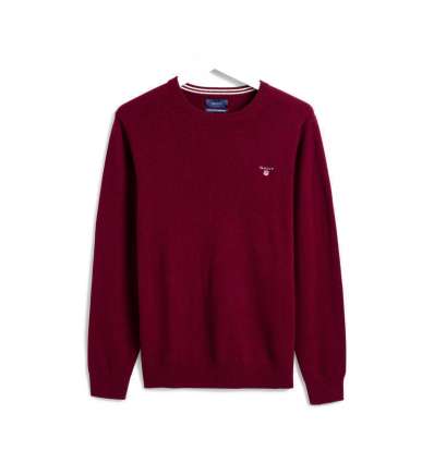 GANT uomo maglia pullover rosso 201903 86211 678 DK. BURGUNDY MEL