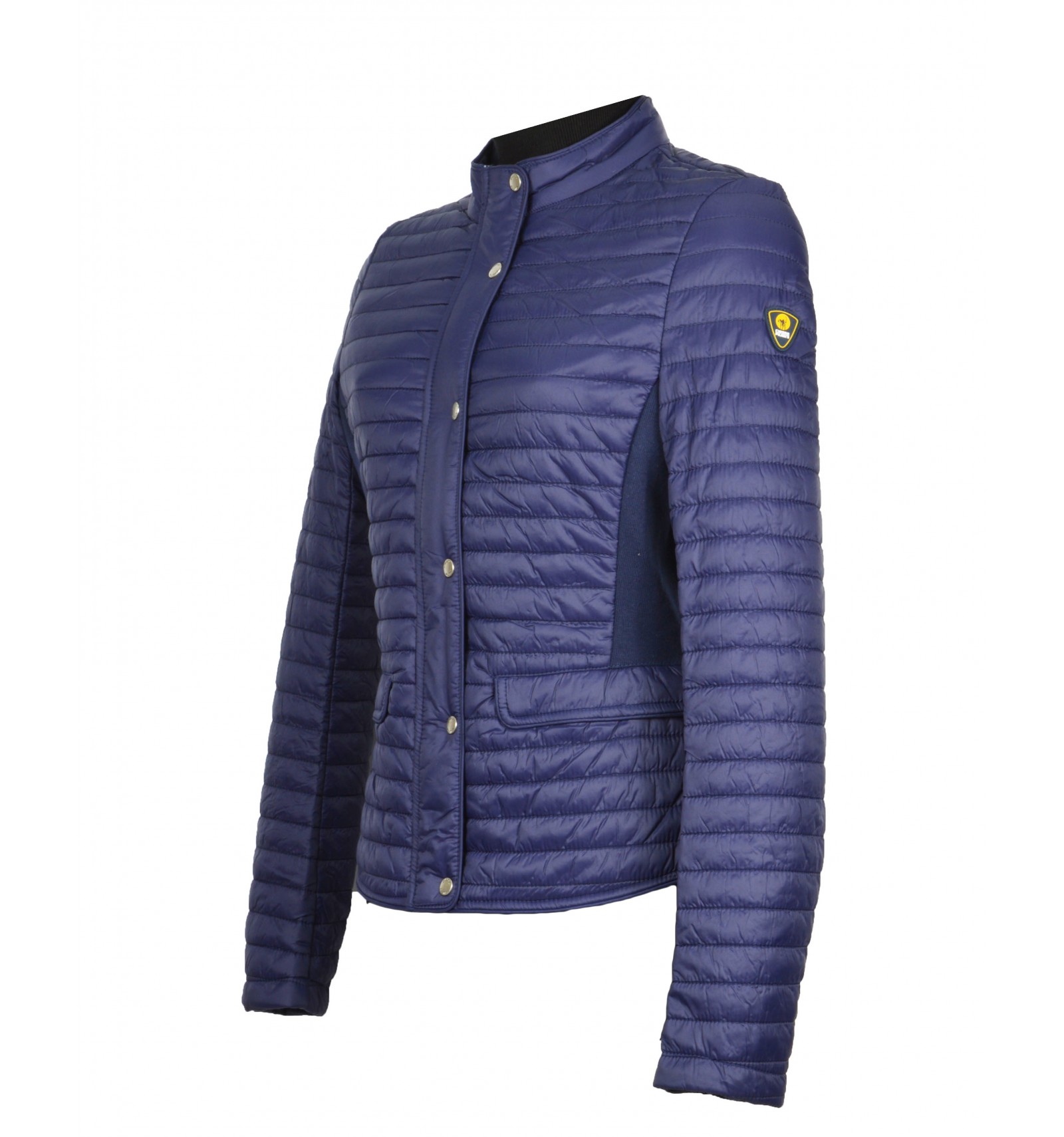 CIESSE PIUMINI woman blue quilted down jacket CGW191 1291 Size 42