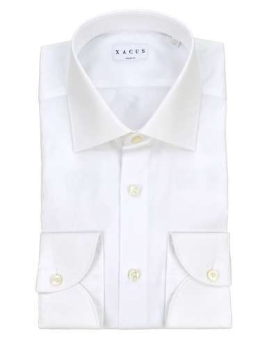 XACUS uomo camicia classica bianco tailor fit 11291.001 530ML