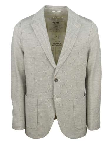 CIRCOLO 1901 uomo giacca blazer lino e cotone grigio CN3966 923