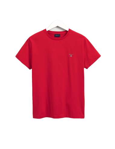 GANT uomo maglia T-shirt rosso REGULAR FIT 234100 620 BRIGHT RED