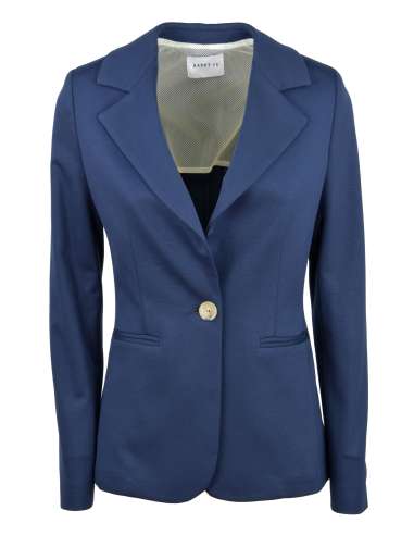 HAPPY 25 donna giacca blazer stretch blu 0D12969381 BLU CASTAGNA