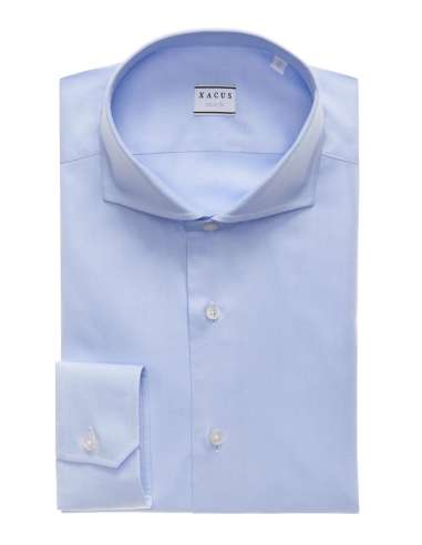 XACUS uomo camicia classica celeste tailor fit 11229.003 520ML