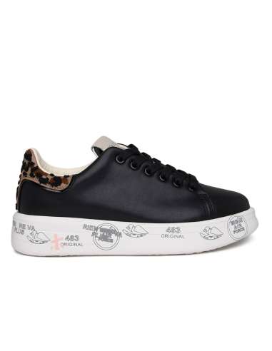 PREMIATA donna BELLE 6549 scarpa sneakers in pelle nero maculato