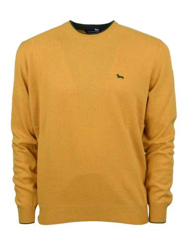 HARMONT & BLAINE uomo maglia paricollo giallo HRK007 030187 302