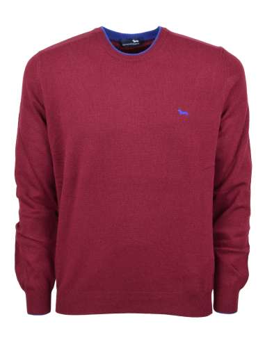 HARMONT & BLAINE uomo maglia paricollo rosso HRK007 030187 543