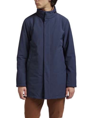 AT.P.CO man blue padded trench A273NINO668 N017 790