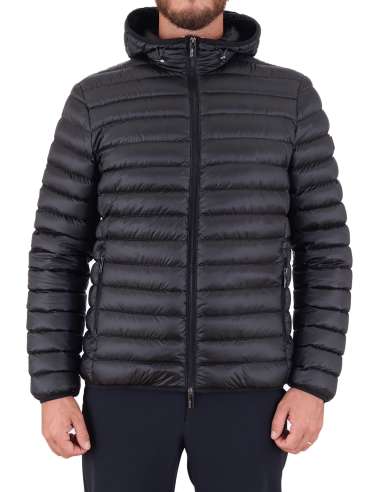 HESKIMO man black down padded quilted jacket HE544001 NERO