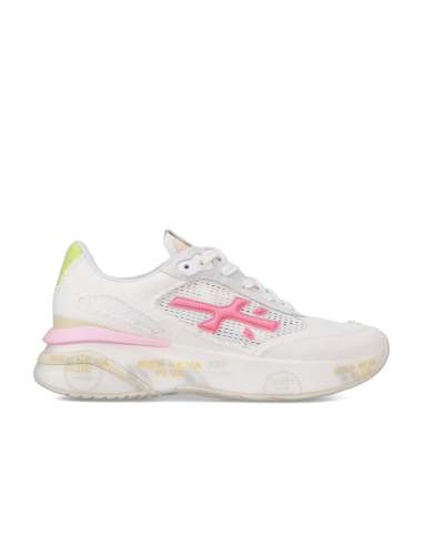 PREMIATA donna MOERUND 6736 scarpa sneakers in tessuto mesh bianco