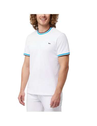 HARMONT & BLAINE man white T-shirt REGULAR IRL188 021223 100