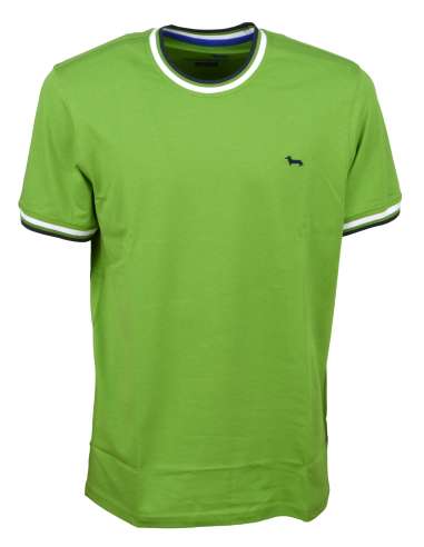 HARMONT & BLAINE man green T-shirt REGULAR IRL188 021223 600