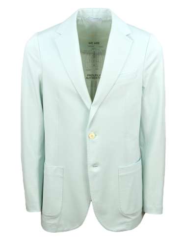 CIRCOLO 1901 man green piquet blazer jacket CN4230 687 PERSEO