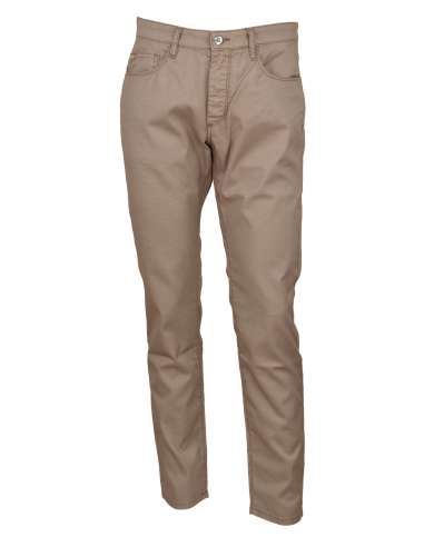 HARMONT & BLAINE man brown trousers SLIM FIT WSL001 053366 700