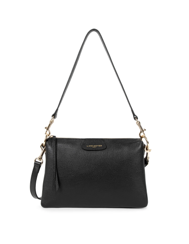 LANCASTER woman big leather black bag DUNE 529-74-NOIR