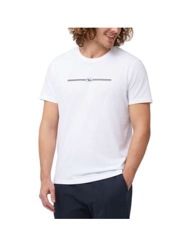 HARMONT & BLAINE man LOGO 3D white T-shirt IRL232 021055 100