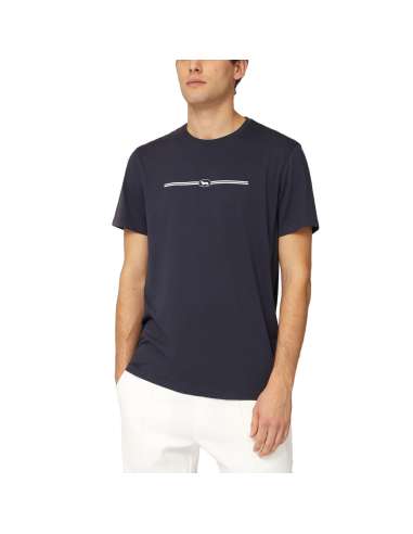 HARMONT & BLAINE man LOGO 3D blue T-shirt IRL232 021055 801