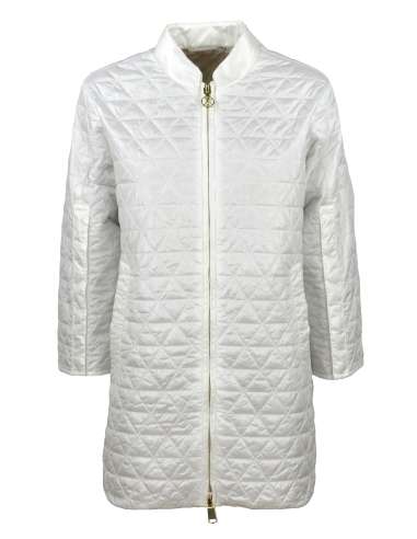 PEOPLE OF SHIBUYA woman white light padded jacket SABAKU PM835 011