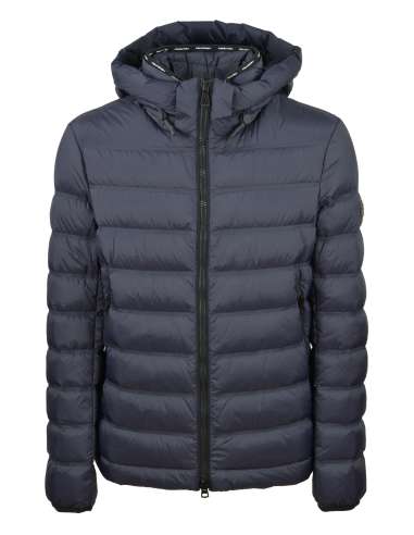 PEUTEREY man BOGGS CJ 03 215 blue quilted down jacket