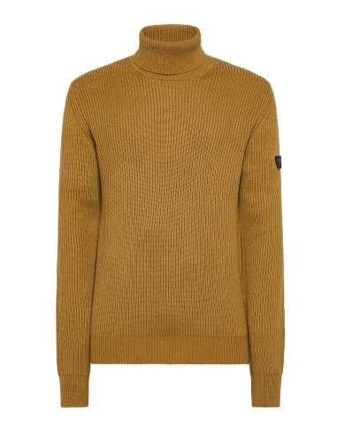 PEUTEREY uomo EVROS 01 508 maglia dolcevita tricot marrone