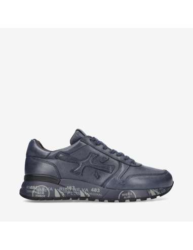 PREMIATA Sneakers uomo MICK 1807 in pelle blu