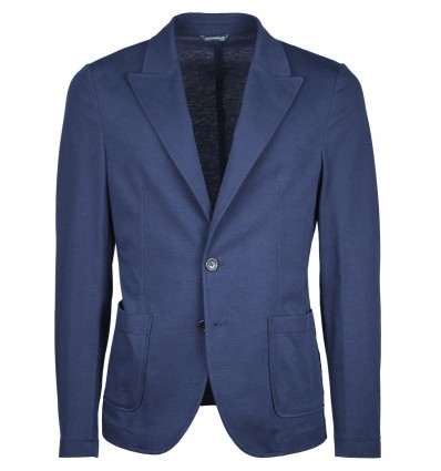 DANIELE ALESSANDRINI GREY uomo giacca blazer blu G2637E6433700 123