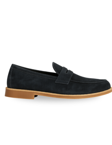 MARECHIARO 1962 uomo scarpa mocassino pelle blu PABE CERVO BLU