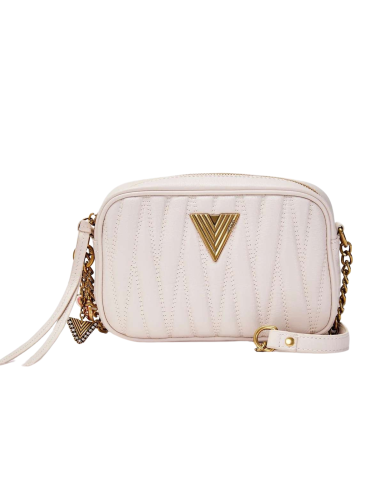 VICOLO borsa donna AS0043 NATURALE a tracolla in pelle trapuntata Soho
