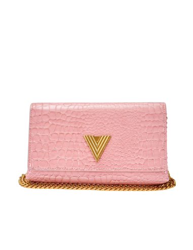 VICOLO Borsa donna VB0036 CIPRIA a tracolla in vernice mod. SHIBUYA color cipria