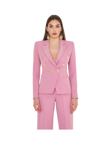 SILENCE LIMITED Giacca donna GI5015 NEW PINK blazer doppiopetto rosa