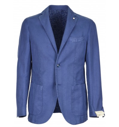 L.B.M. 1911 uomo giacca blazer due bottoni blu regular